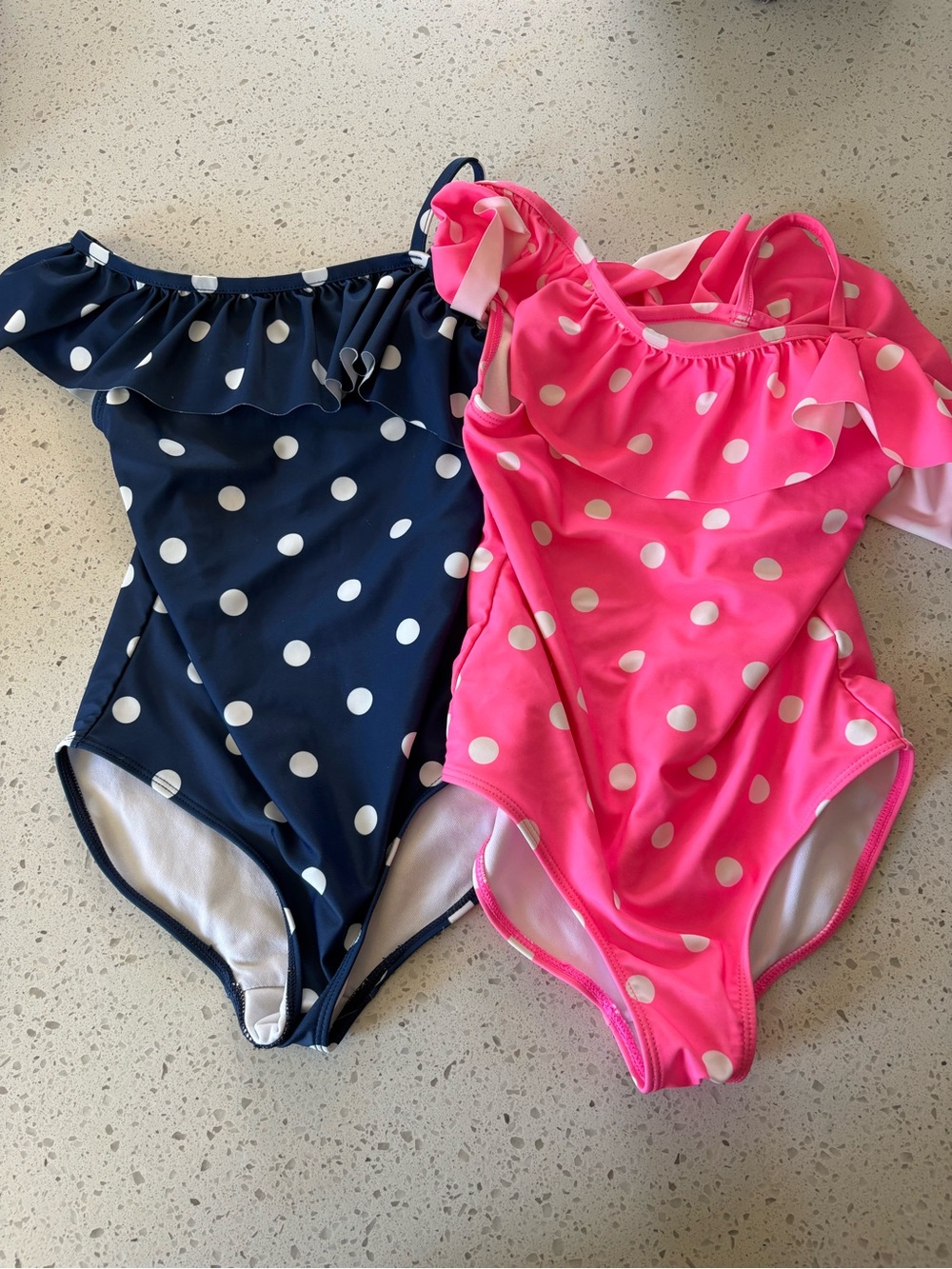 2 Carter’s Bathing Swim Suits Size 7